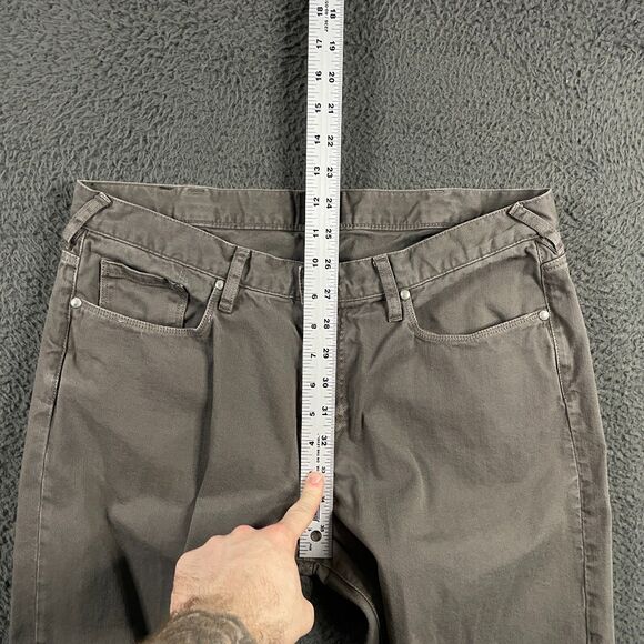 Paul Smith Jeans Mens 32x32 Gray Slim Fit Garment Dyed 9 oz Lightweight Denim - Picture 14 of 16